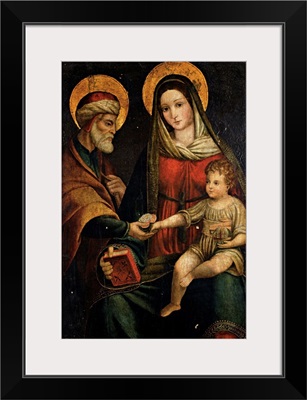 Holy Family, by anonymous Emilian artist, 16th. Brera Gallery, Milan, Italy