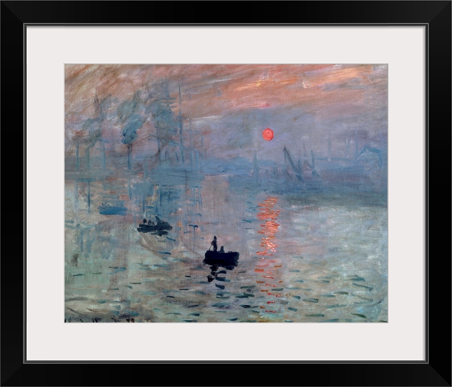 4294, Claude Monet, French School. Impression, Sunrise. 1872. Oil on canvas, 0.48 x 0.63 m. Paris, musee Marmottan. C4294,...