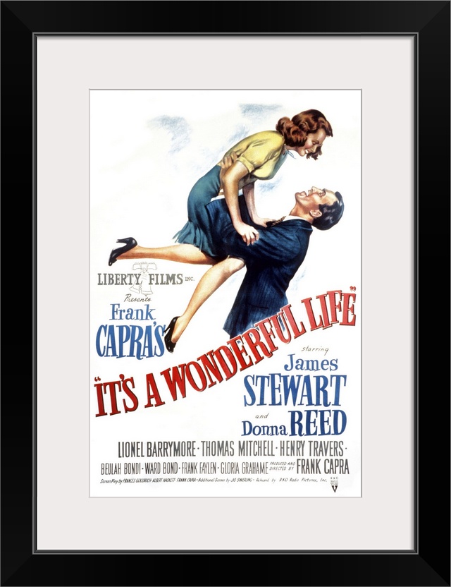 It's a Wonderful Life - Vintage Movie Poster