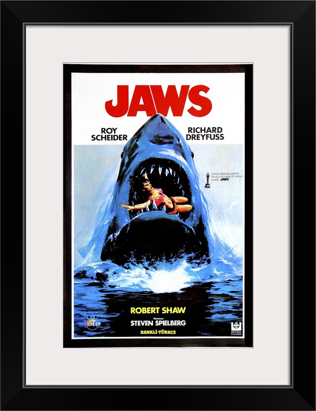 Jaws, Turkish Poster Art, 1975.