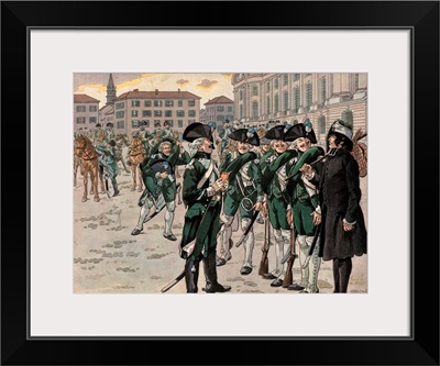 Joachim Murat joins the regiment of Chasseurs des Ardennes, in 1787