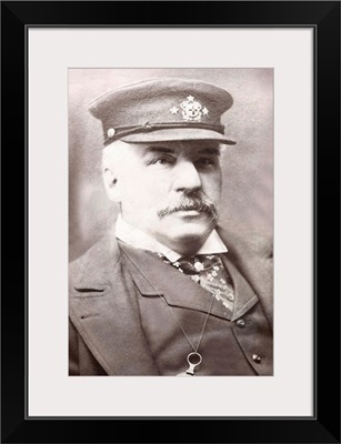 John Pierpont Morgan Sr., in maritime uniform. c. 1890