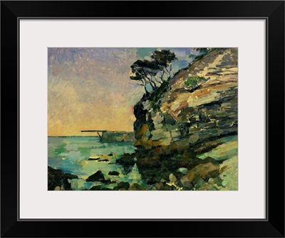 L'Estaque, at Dusk, By French painter Paul Cezanne