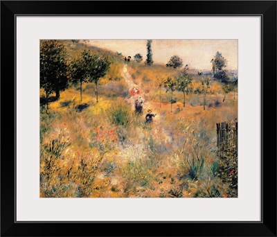 Pathway Through Tall Grass, by Pierre-Auguste Renoir, ca. 1875. Musee d'Orsay