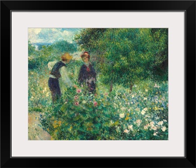 Picking Flowers, by Auguste Renoir, 1875