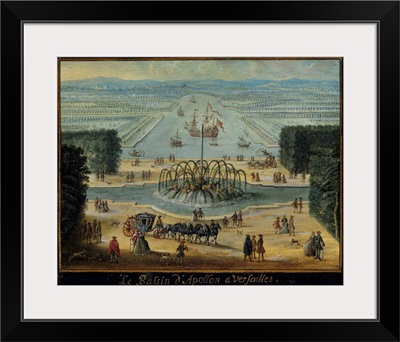 Pond of Apollo at Versailles and the Grand Canal with its Flotilla, 1705