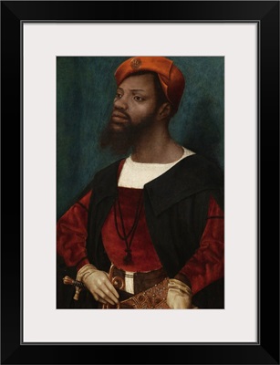 Portrait of an African Man, by Jan Jansz Mostaert, c. 1525-30