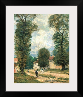 Road to Versailles, by Alfred Sisley, 1875. Musee d'Orsay, Paris, France