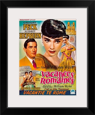 Roman Holiday, Gregory Peck, Audrey Hepburn, 1953