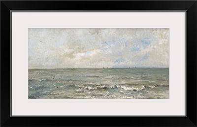 Seascape, 1876, French painting, oil on canvas