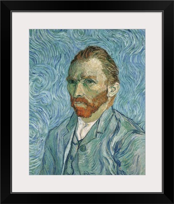 Self Portrait, By Vincent Van Gogh, 1889. Musee D'Orsay, Paris, France