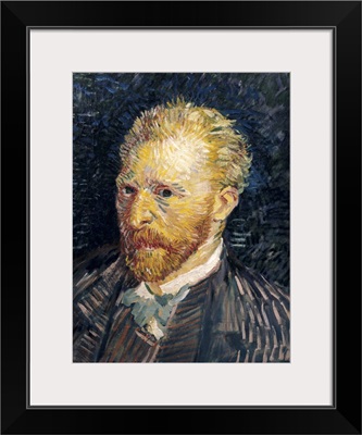 Self Portrait. By Vincent Van Gogh. Autumn 1887. Orsay Museum, Paris, France