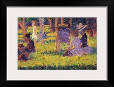 Study for A Sunday Afternoon on the Island of La Grande Jatte, by Georges Seurat, 1884