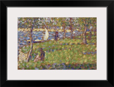 Study for 'La Grande Jatte', by Georges Seurat, 1884-85