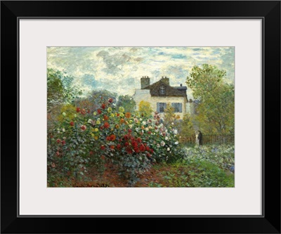 The Artist's Garden in Argenteuil, by Claude Monet, 1873