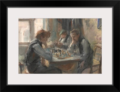 The Chess Players, by Isaac Israels, 1875-1922