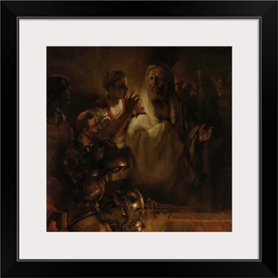 The Denial of St. Peter, by Rembrandt van Rijn, 1660