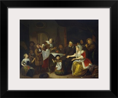 The Feast of St. Nicholas, by Richard Brakenburg, 1685