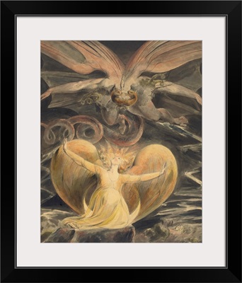 The Great Red Dragon and the Woman Clothed with the Sun, by William Blake, 1805
