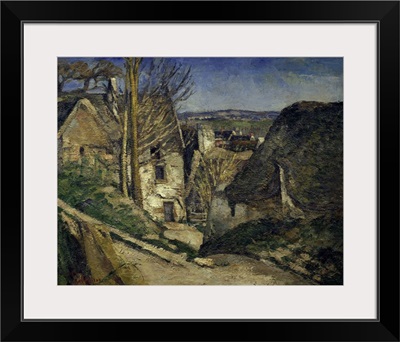 The Hanged Man's House, Auvers-sur-Oise, 1873, By French painter Paul Cezanne