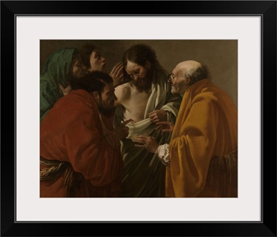 The Incredulity of Thomas, by Hendrick ter Brugghen, 1522, Dutch painting