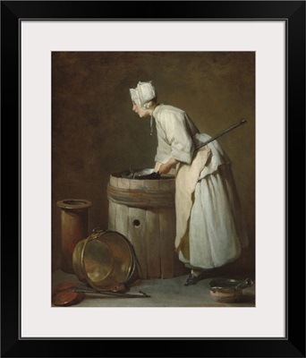 The Scullery Maid, by Jean-Simeon Chardin, 1738