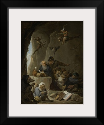 The Temptation of St Anthony, David Teniers, 1640-60