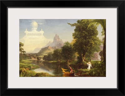 The Voyage of Life: Childhood, by Thomas Cole, 1842, American painting