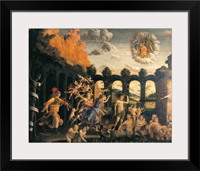 Triumph Of Virtue, By Andrea Mantegna, Ca. 1502. Louvre, Paris, France