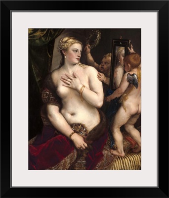 Venus with a Mirror, by Titian, c. 1555