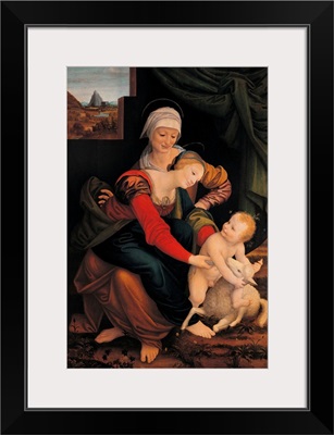 Virgin And Child With St. Anne And The Lamb, 1543. Brera Gallery