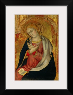 Virgin of the Annunciation, 1400-1405, By Taddeo Di Bartolo, Italian, oil on wood