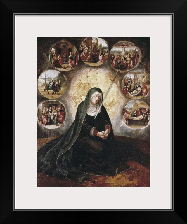 Virgin of the Seven SorrowsVirgin of the Seven SorrowsVirgin of the Seven Sorrows. 1520 - 1540. Painted by the Master of t...
