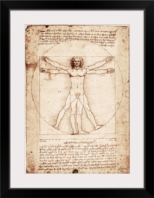Vitruvian Man. 1492. Drawing