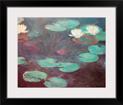 Water lilies (or Nympheas), by Claude Monet, 1906. National Gallery, Modern Art, Rome