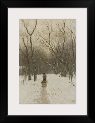 Winter in the Scheveningse Bushes, Anton Mauve, 1870-88