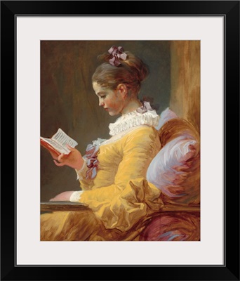 Young Girl Reading, by Jean-Honore Fragonard, c. 1770