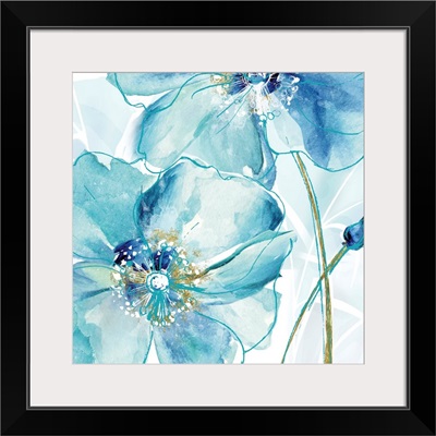 Blue Spring Poppy II