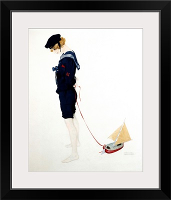 A Sailor Girl By Raphael Kirchner