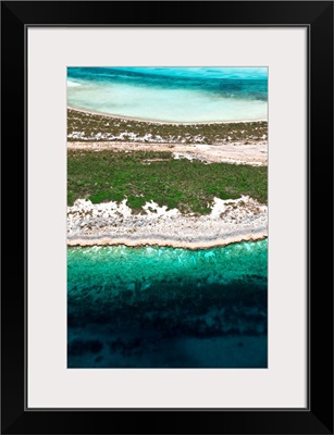 Aerial View Of Exuma Cays, Bahamas