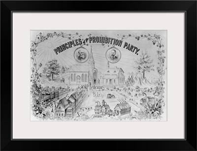 American Lithograph Principles Of The Prohibition Party