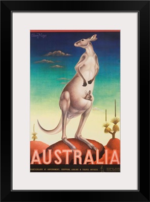 Australia Poster By Eileen Mayo