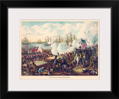 Battle Of New Orleans By Kurz and Allison