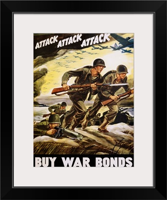 Buy War Bonds Poster By Ferdinand Warren