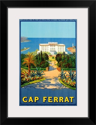 Cap Ferrat Poster By C. Couronneau