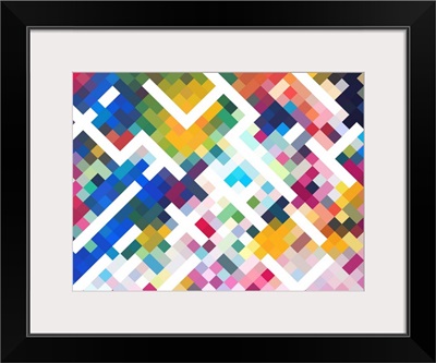Colorful Mosaic Abstract