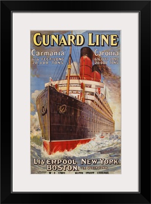 Cunard Line Poster
