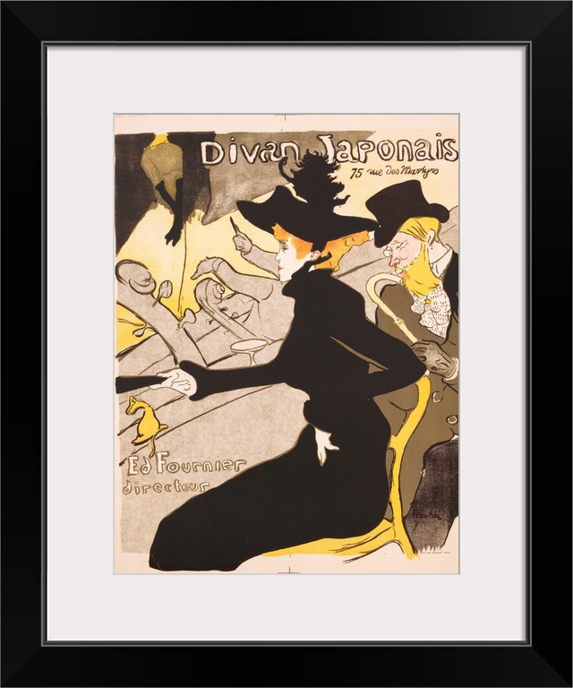 Divan Japonais Poster By Henri De Toulouse-Lautrec