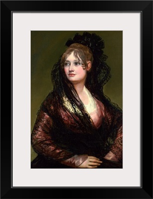 Dona Isabel De Porcel By Francisco De Goya