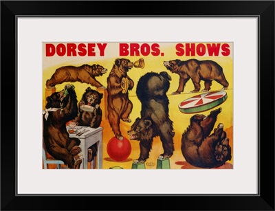Dorsey Bros. Shows Poster
